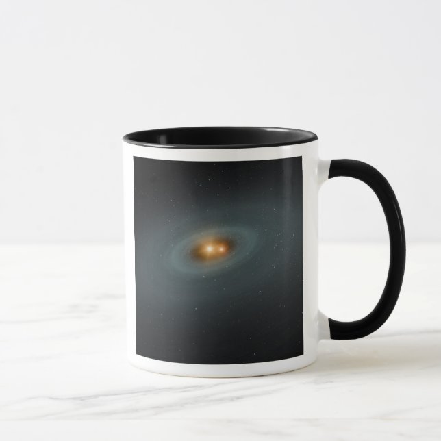 Tasse Une paire d'étoiles serrée et un disque environnan (Droite)