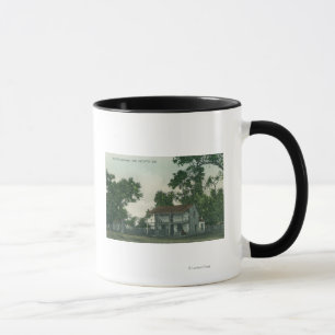Tasse Une vieille scène de point de repère