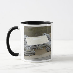 Tasse Une vue aérienne du chenille-transporteur
