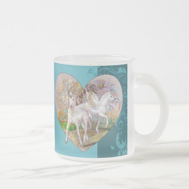Tasse - Unicorn-Pegasus-Herz (Rechts)