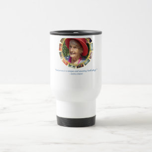 Tasse unique de voyage de citation de Seena