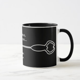 Tasse Univers léger, zone foncée