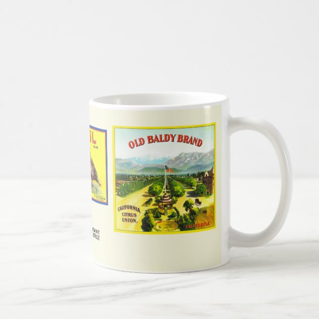 Tasse - Upland CA - Fruchtkäfigkennzeichnungen (Rechts)