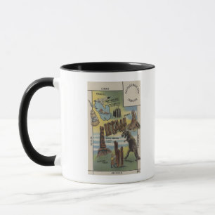 Tasse UtahDepictions des sites à voir dans UtahUtah
