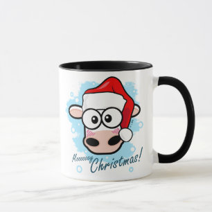 Tasse Vache de fête à Noël de Mooooooy