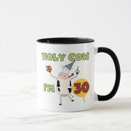 Tasse Vache sainte je suis 30 T-shirts et cadeaux
