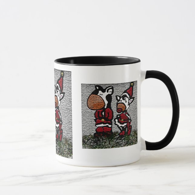 Tasse Vaches à Noël (Droite)