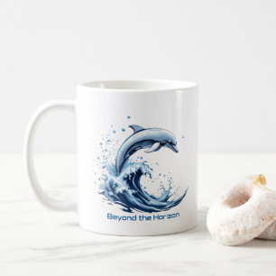 Tasse Vague de Dauphin - Au-delà de l'Horizon