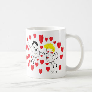 Tasse: Valentine Kisses Kaffeetasse