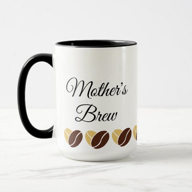 Tasse-Vater-Kaffee-Tasse der Mutter Tasse (Links)