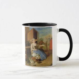 Tasse Vendeur végétal, jardin de Covent, c.1726 (huile