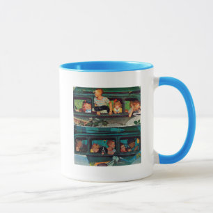 Tasse Venez et aller par Norman Rockwell