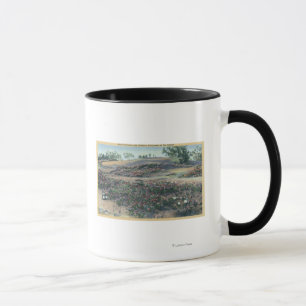 Tasse Verbenas du sable et Primroses du désert