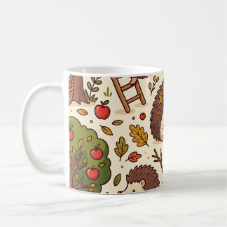 Tasse Verger de Pommes au Hérisson – Récolte Autom
