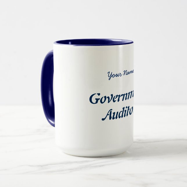 TASSE "VÉRIFICATEUR DU GOUVERNEMENT" (Devant gauche)