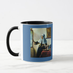 Tasse Vermeer's Young Woman with a Water Pitcher vers 16