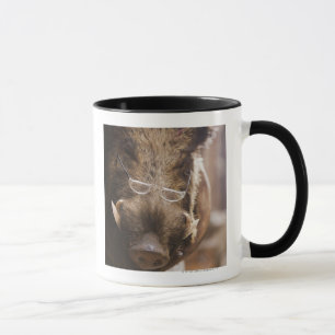 Tasse Verres de port bourrés de sanglier dehors