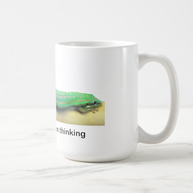 Tasse verte paresseuse de Gecko (Droite)
