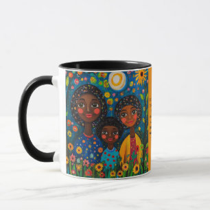 Tasse Vibrant Night Garden Mama and Children Tasse