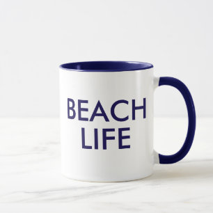 Tasse Vie de plage Cadeau de sauvetage
