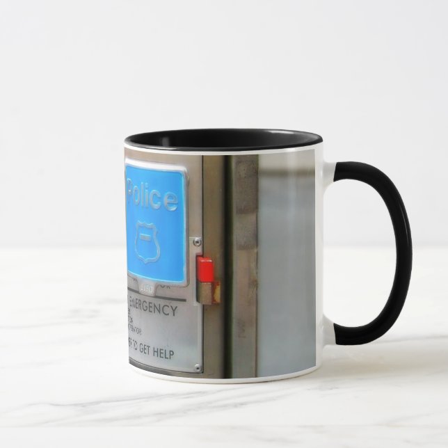 Tasse Vieille boîte d'appel d'urgence (Droite)