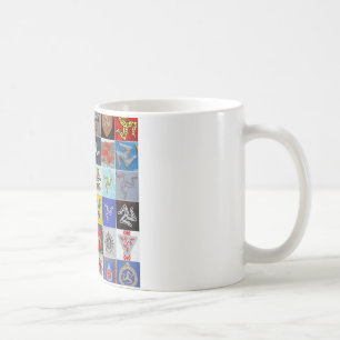 Tasse vieler Manx Beine