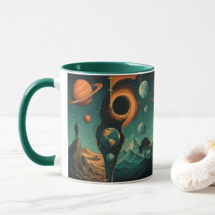 Tasse vieler Realitäten Parallel-Universum-Tasse