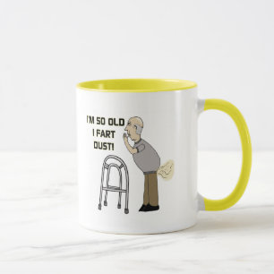 Tasse Vieux cadeaux de pet pour la fête des pères