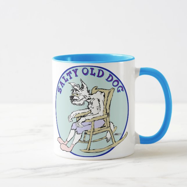 Tasse Vieux chien salé (Droite)