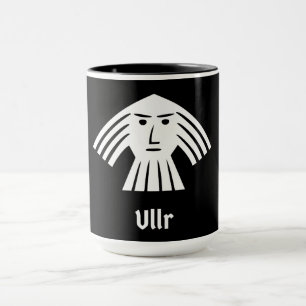 Tasse Vieux Dieu de Viking des norses d'Ullr de la