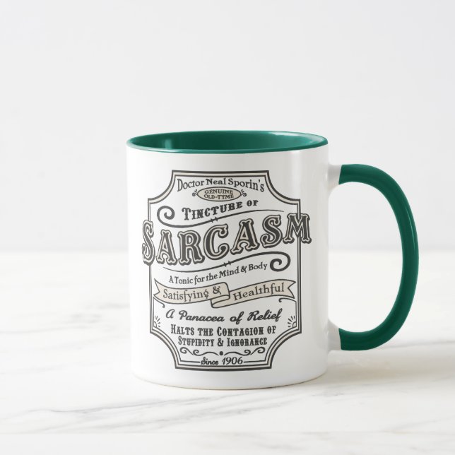 Tasse Vieux sarcasme de Tyme (Droite)