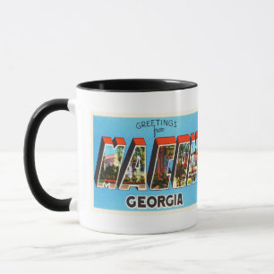 Tasse Vieux souvenir de Vintage voyage de Macon la