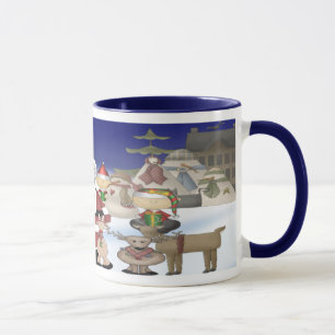 Tasse Village de Père Noël