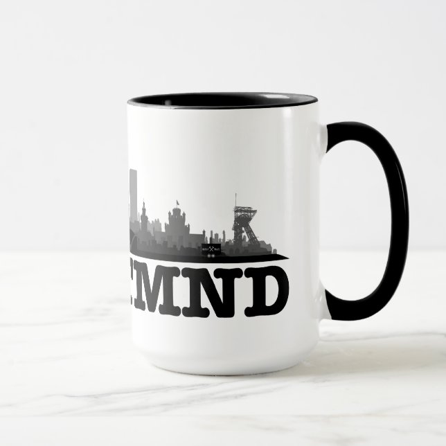 Tasse Ville de Dortmund Skyline - tasse/tasse (Droite)