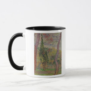 Tasse Vincent van Gogh   le parc à St Paul