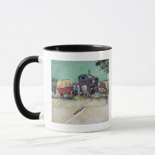 Tasse Vincent van Gogh   les caravanes, campement gitan