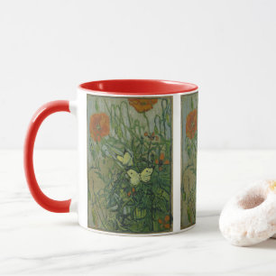 Tasse Vincent van Gogh - Papillons et Pavots
