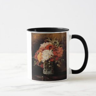 Tasse Vincent Van Gogh - Vase avec oeillets - Art