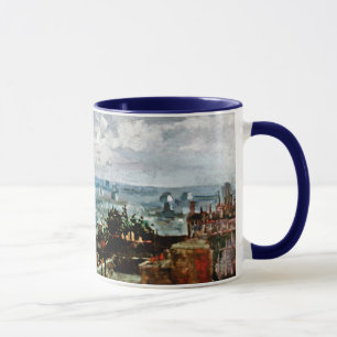 Tasse Vincent Van Gogh - Vue des toits de Paris