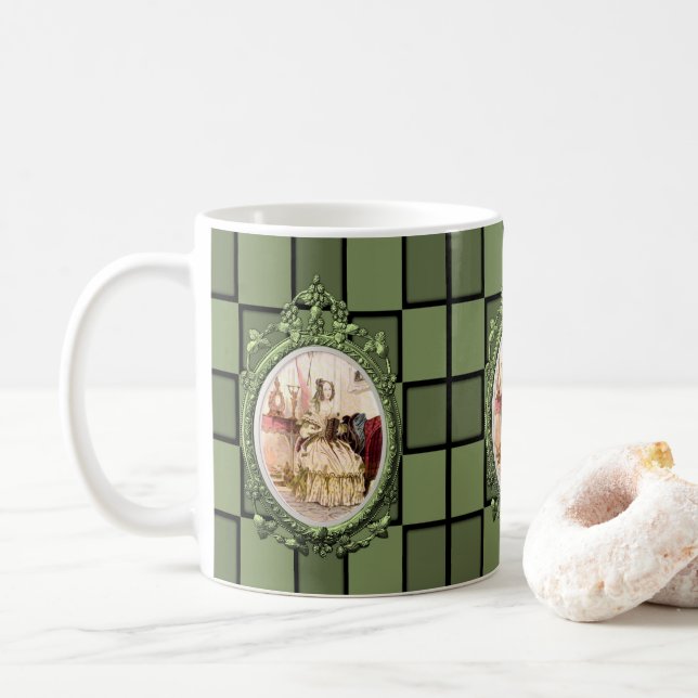 Tasse Vintag (Mit Donut)