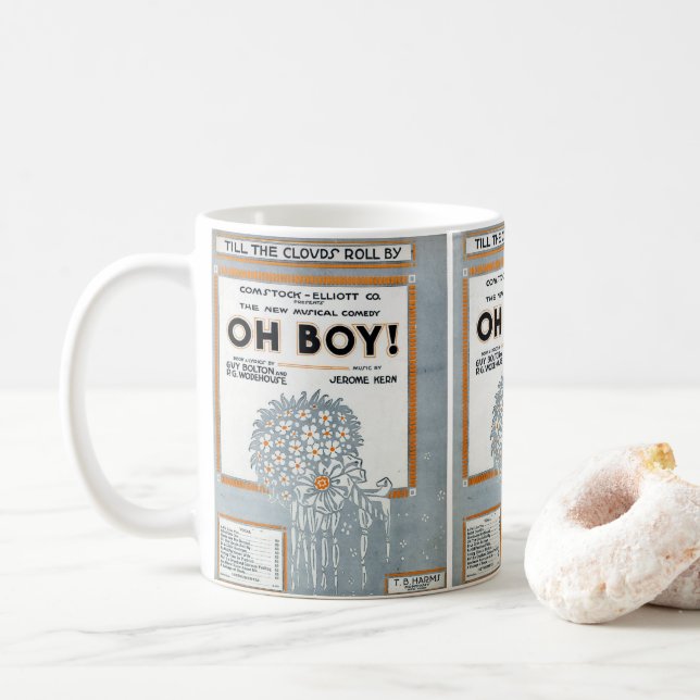 Tasse Vintag (Mit Donut)