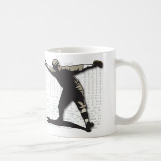 Tasse vintage de broc de base-ball