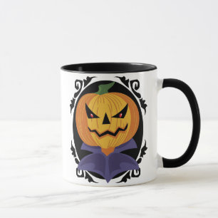 Tasse vintage de Jack-o'-lantern