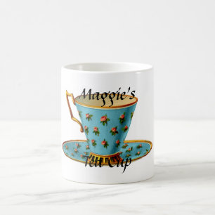 Tasse vintage de tasse de thé