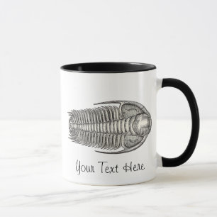 Tasse vintage de Trilobite