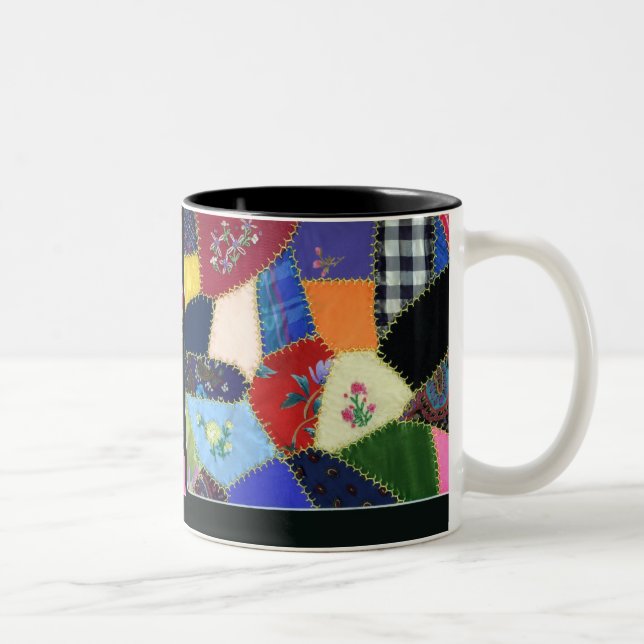 Tasse vintage d'édredon fol (Droit)