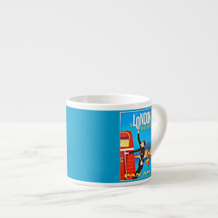 Tasse-Vintage Reise-London 2 Espressotasse