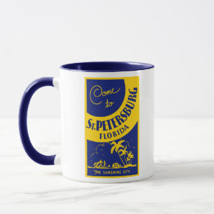 Tasse Vintage Saint-Pétersbourg Floride