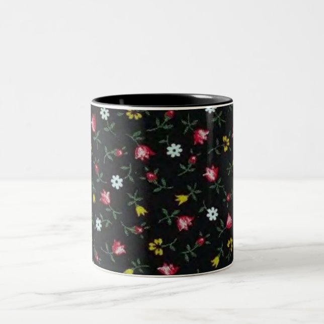 Tasse Vintager Blume (Mittel)
