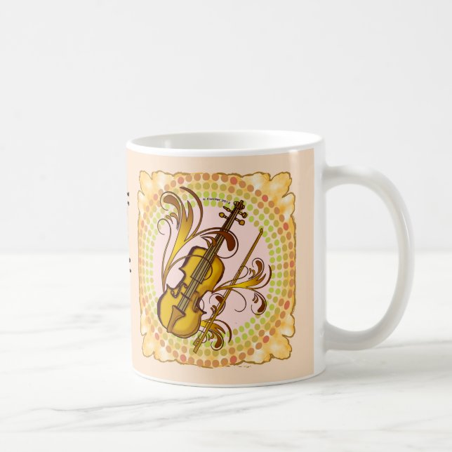 Tasse Violin Rhythm (Rechts)